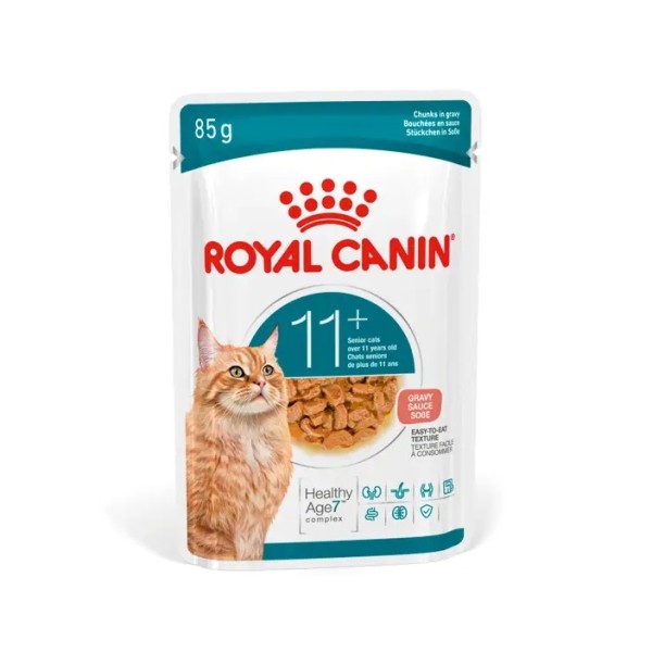 Royal Canin Cat Ageing 11+ - Пълноценна мокра храна за котки над 11 годишна възраст