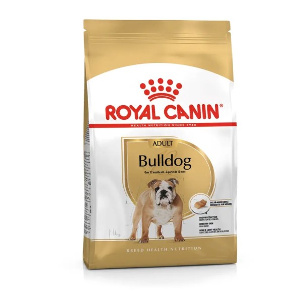 Royal Canin Bulldog Adult - Суха храна за кучета порода булдог в зряла възраст