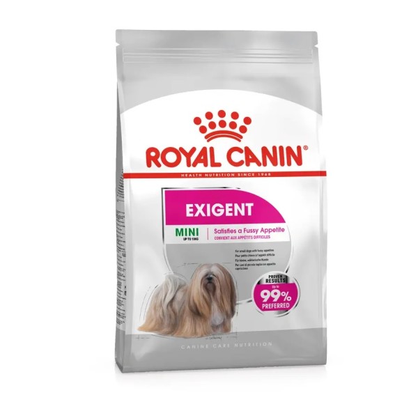 Royal Canin Dog Exigent Mini - Пълноценна суха храна за кучета от дребни породи с капризен апетит
