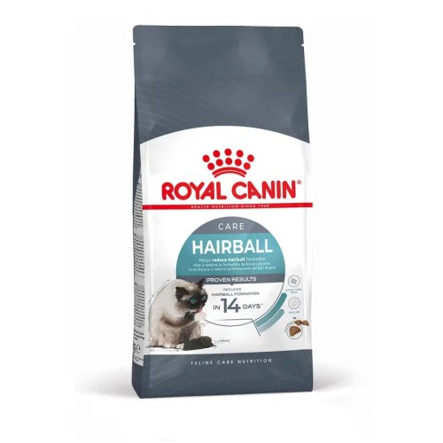 Royal Canin Hairball Care - Пълноценна суха храна за котки над 12 месеца за намаляване образуването на космени топки