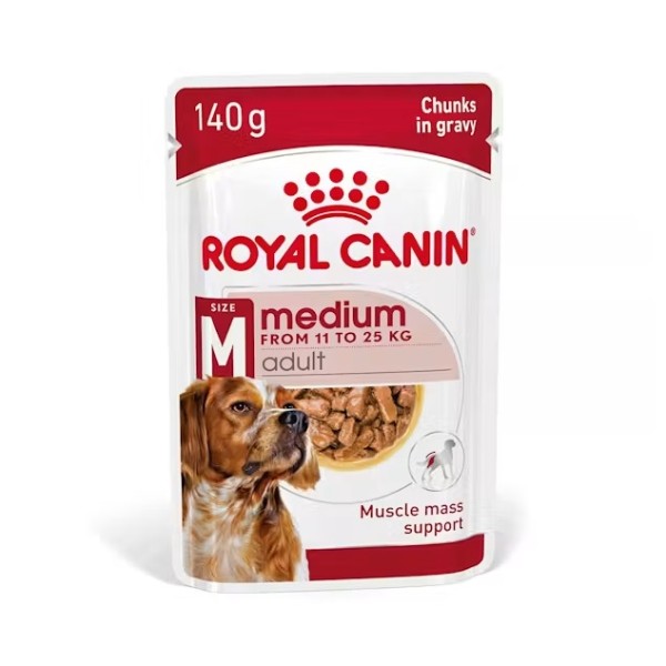 Royal Canin Medium Adult - Паучове за кучета от средни породи над 1г
