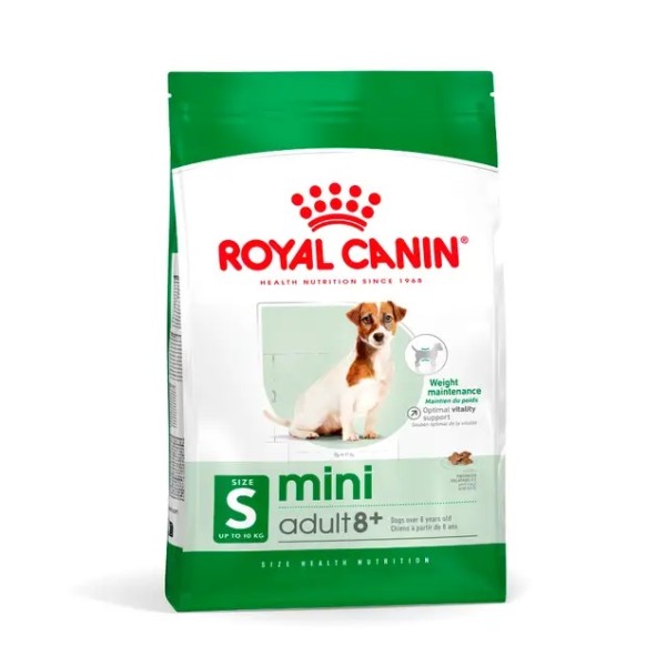 Royal Canin Adult Mini 8+ - Пълноценна суха храна за кучета от дребни породи от 8 до 12 години