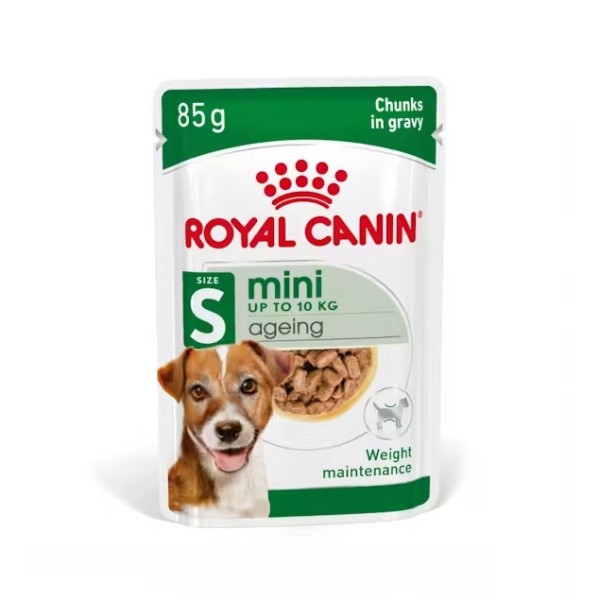 Royal Canin Mini Adult Ageing 12+ - Паучове за възрастни кучета от дребни породи