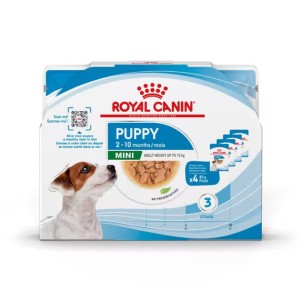 Royal Canin Mini Puppy - Паучове за кученца от малки породи - 4 х 85 гр