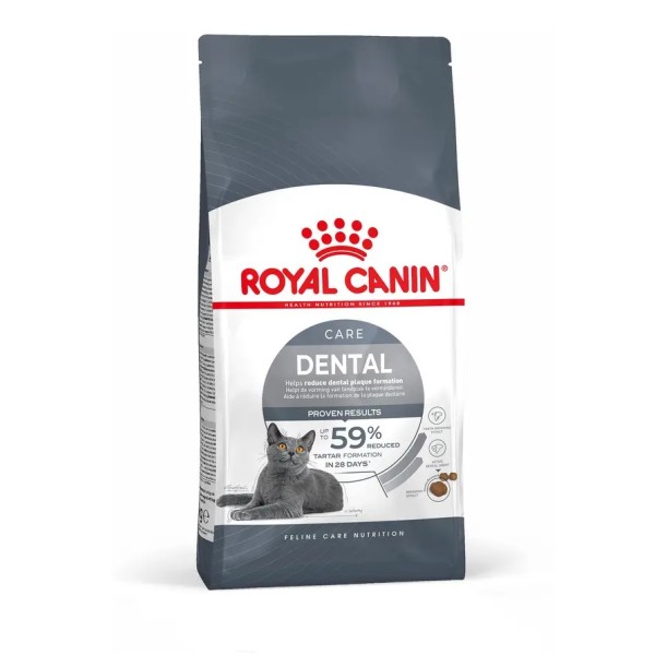 Royal Canin Cat Dental Care - Пълноценна суха храна за котки за намаляване образуването на зъбен камък