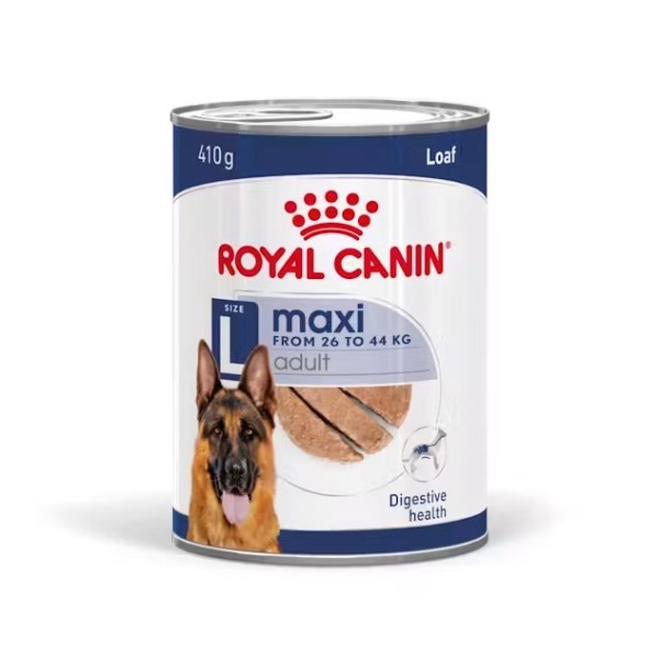 Royal Canin Maxi Adult Dog Can in Loaf - Консерва за кучета от едри породи 410гр