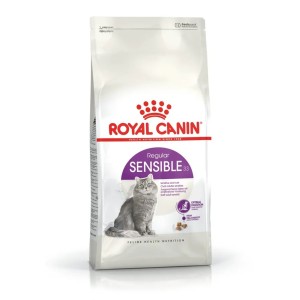 Royal Canin Cat Sensible - Пълноценна суха храна за котки в зряла възраст с чувствителна храносмилателна система