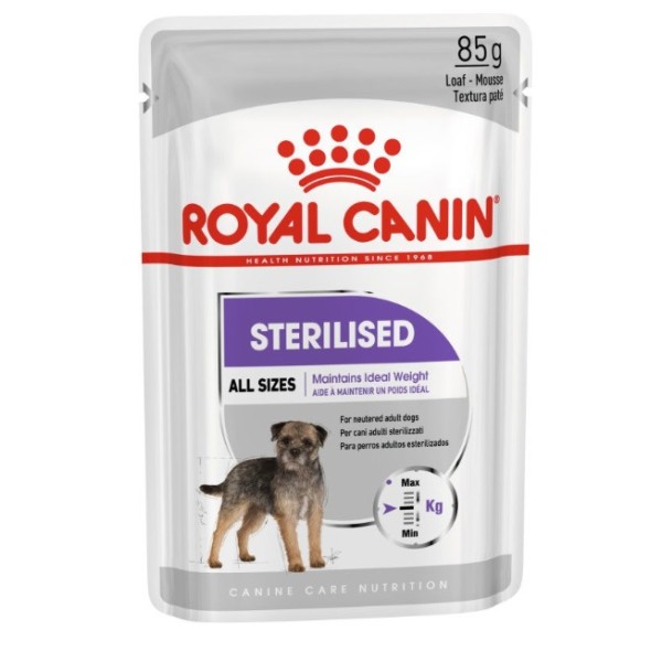 Royal Canin Sterilised Dog Loaf - Пълноценен пастет за кастрирани кучета