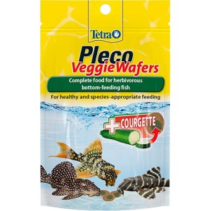 Tetra Pleco Veggie Wafer - Храна на таблетки за растителноядни дънни рибки